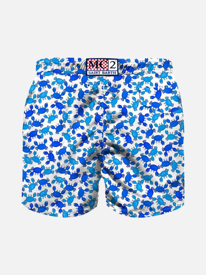 Mc2 Saint Barth Costume Da Bagno Da Bambino Con Stampa Granchio