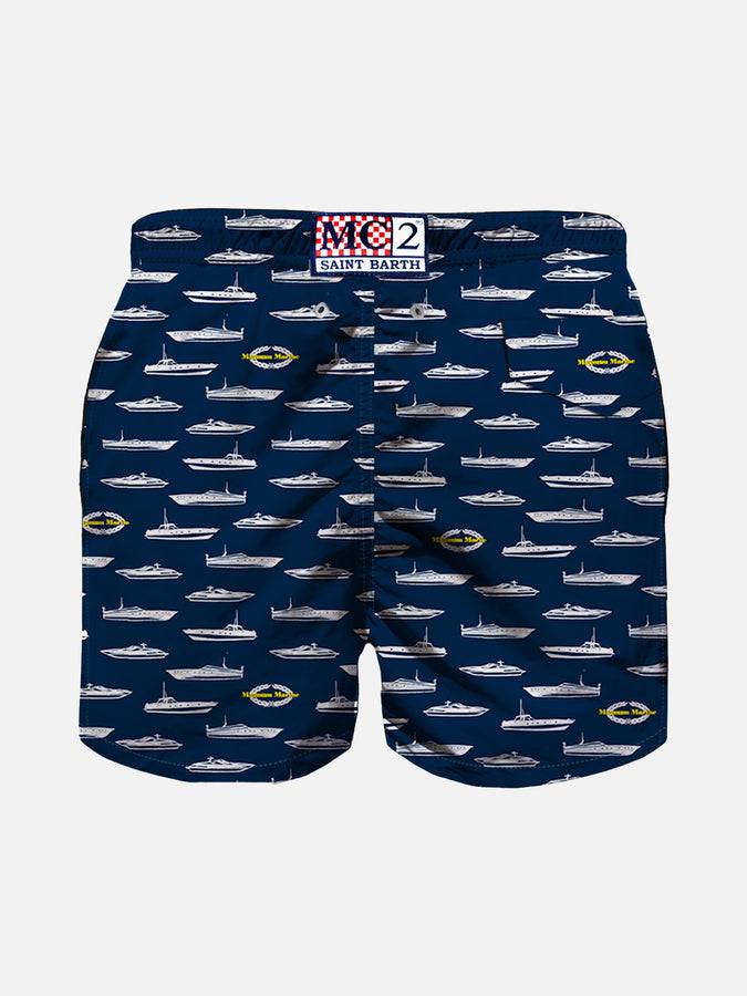 Mc2 Saint Barth Costume Da Bagno Da Bambino Con Stampa Magnum Marine | MAGNUM MARINE© EDIZIONE SPECIALE