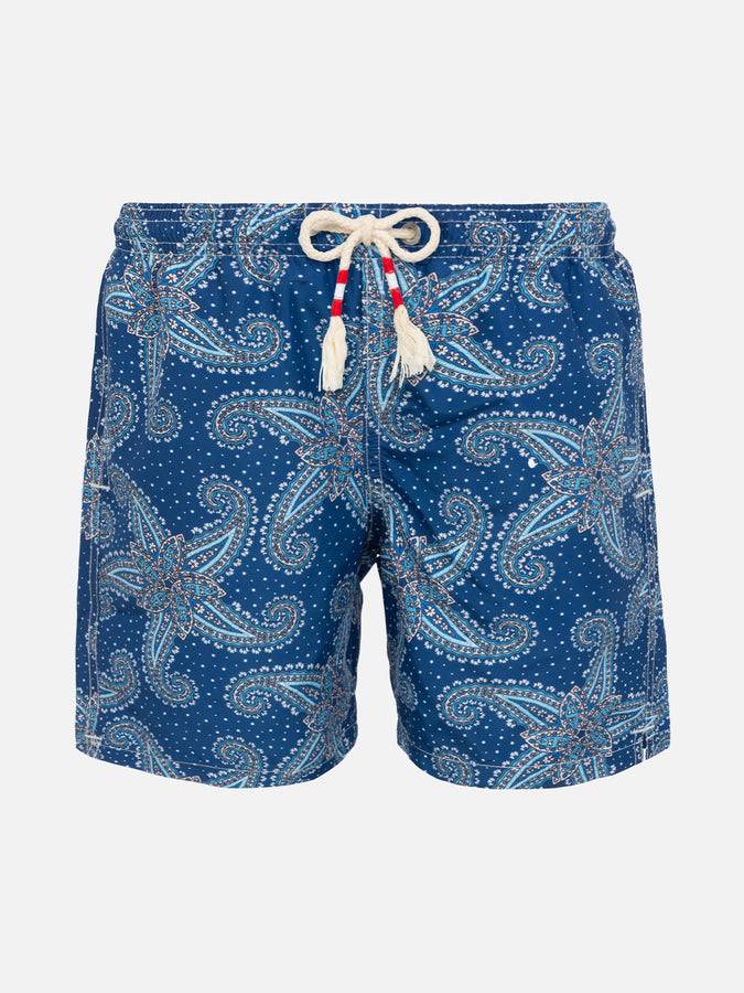 Mc2 Saint Barth Costume da bagno da bambino con stampa paisley