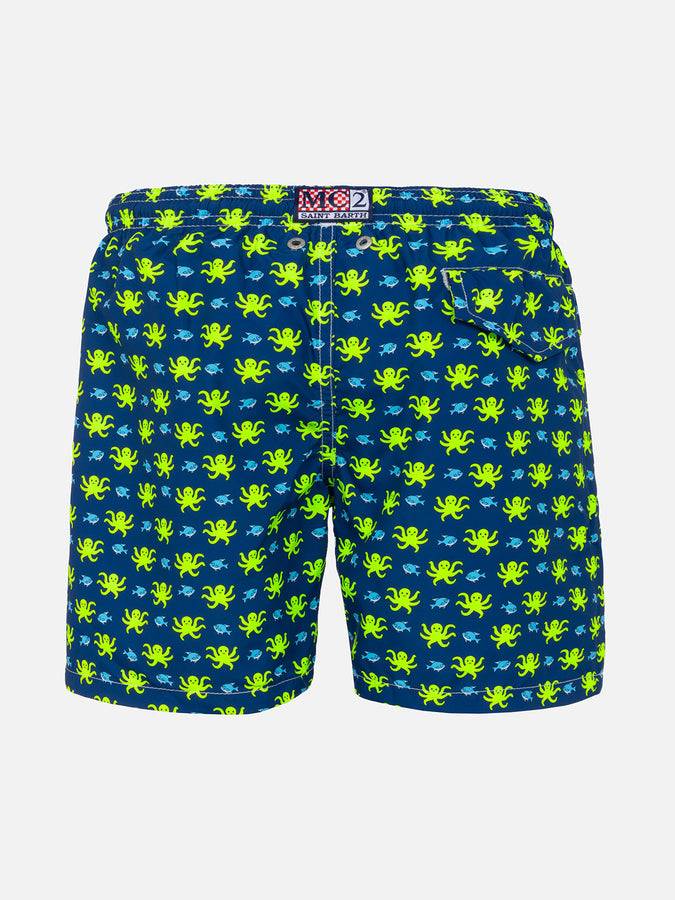 Mc2 Saint Barth Costume Da Bagno Da Bambino Con Stampa Polipi