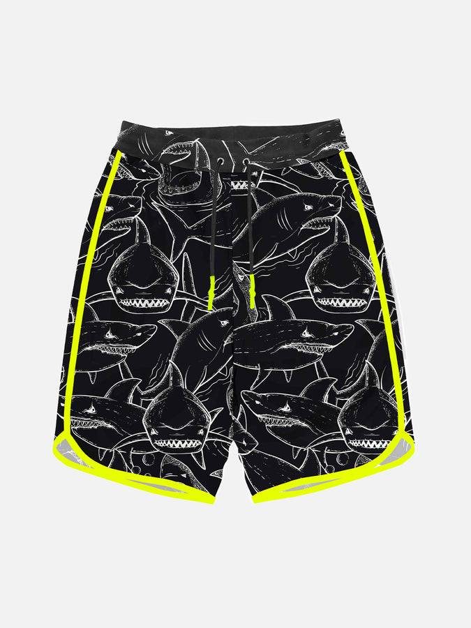 Mc2 Saint Barth Costume da bagno da bambino con stampa squalo