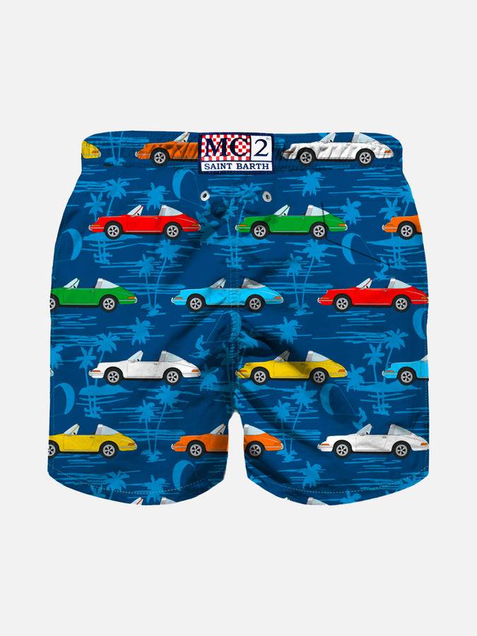 Mc2 Saint Barth Costume Da Bagno Da Bambino Con Stampa Vintage