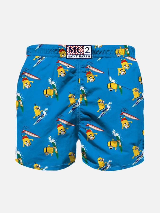 Mc2 Saint Barth Costume Da Bagno Da Bambino Con Surfista Minions | MINIONS EDIZIONE SPECIALE