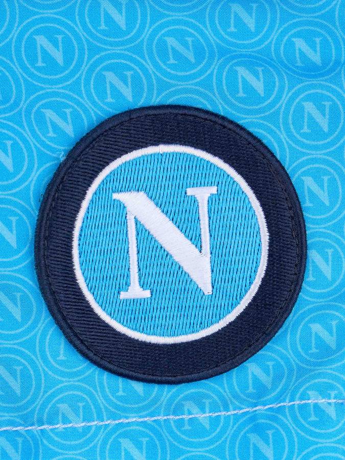 Mc2 Saint Barth Costume Da Bagno Da Bambino Di Media Lunghezza Jean Con Stampa Napoli | EDIZIONE SPECIALE SSC NAPOLI