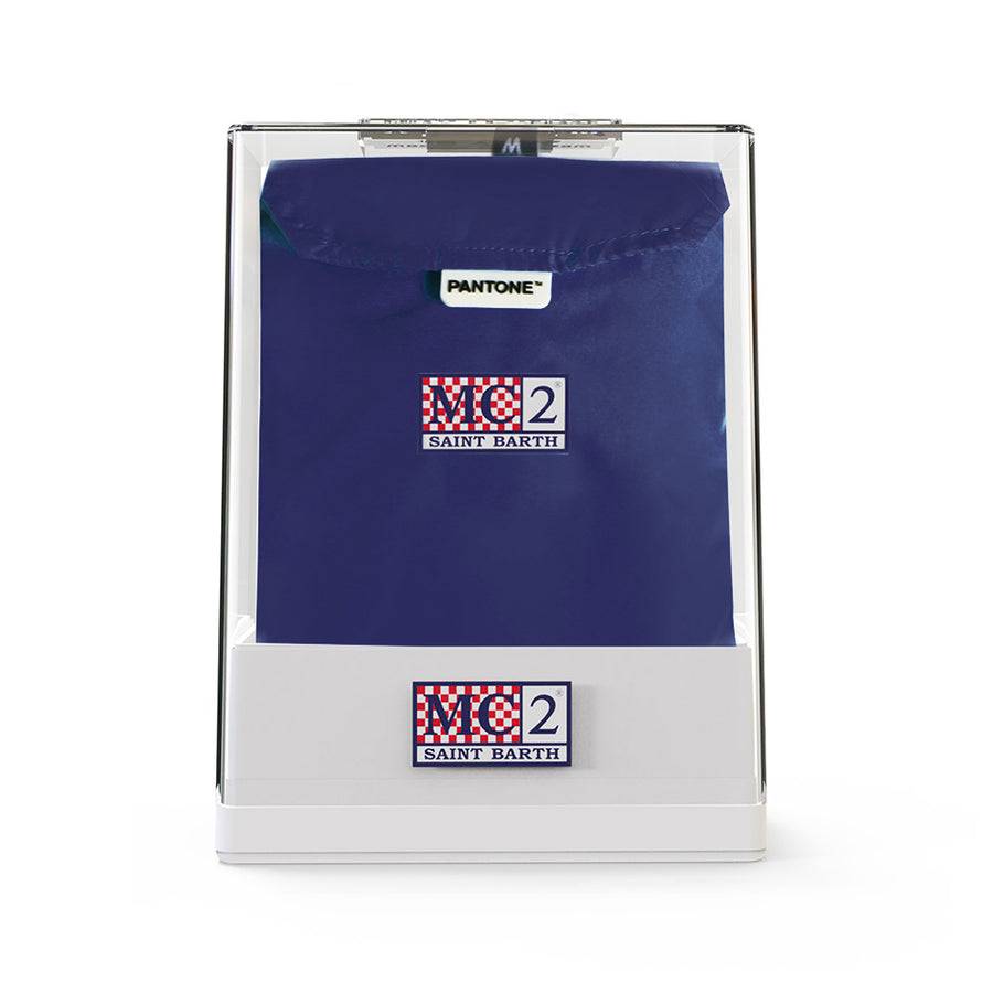 Mc2 Saint Barth Costume Da Bagno Da Bambino In Tessuto Leggero Blu Navy | Edizione Speciale Pantone™