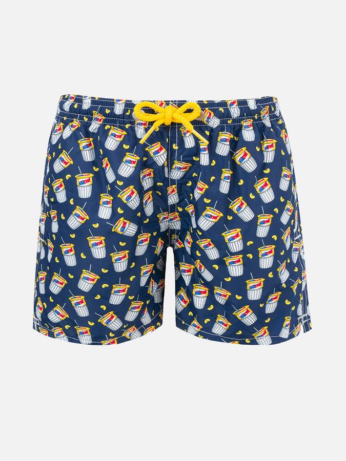 Mc2 Saint Barth Costume da bagno da bambino in tessuto leggero con stampa Estathè | EDIZIONE SPECIALE ESTATHE'