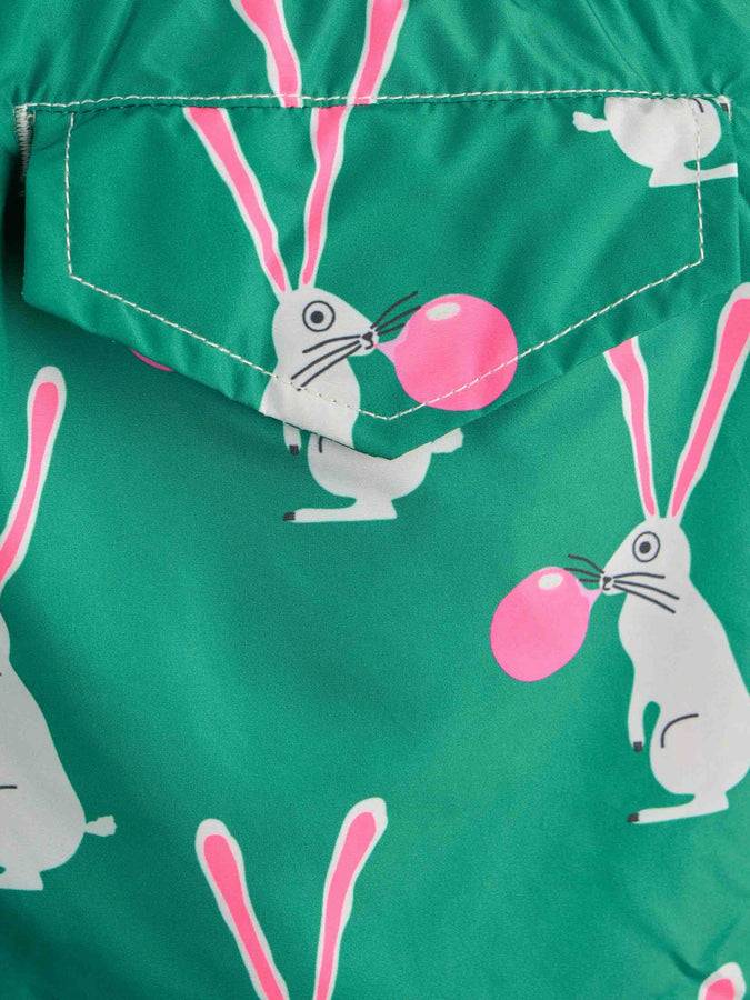 Mc2 Saint Barth Costume Da Bagno Da Bambino In Tessuto Leggero Con Stampa Coniglietto Big Babol | EDIZIONE SPECIALE BIG BABOL