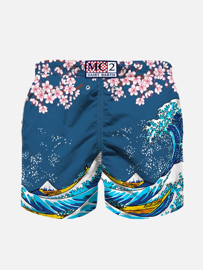 Mc2 Saint Barth Costume Da Bagno Da Bambino Spring Wave