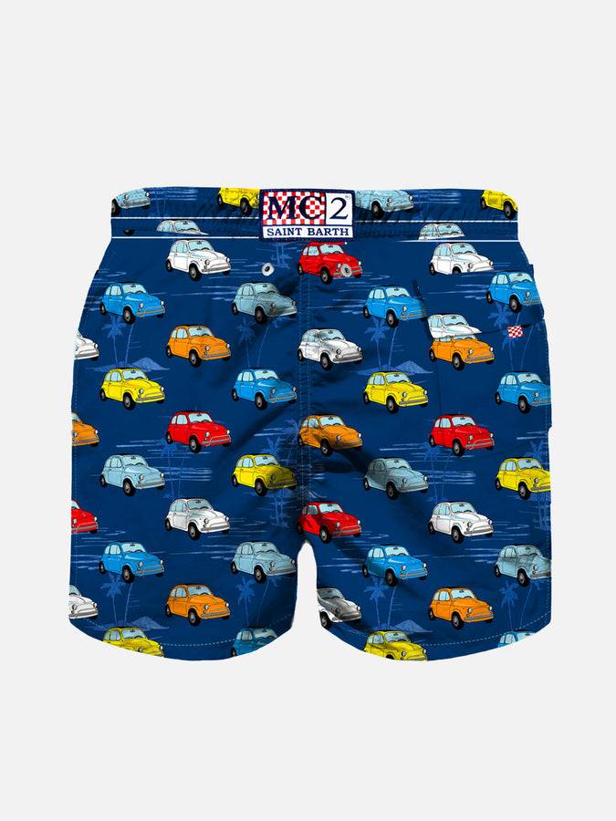 Mc2 Saint Barth Costume Da Bagno Da Bambino Stampa Auto Multicolore