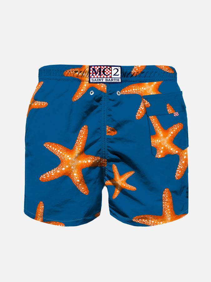 Mc2 Saint Barth Costume Da Bagno Da Bambino Stampa Stelle Marine