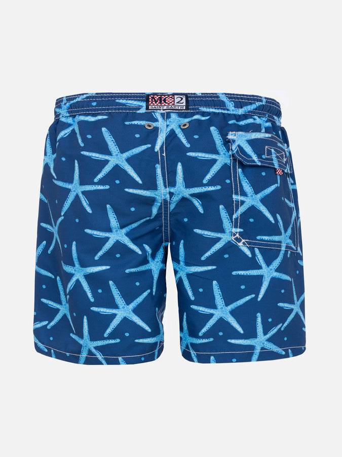 Mc2 Saint Barth Costume Da Bagno Da Bambino Stampa Stelle Marine