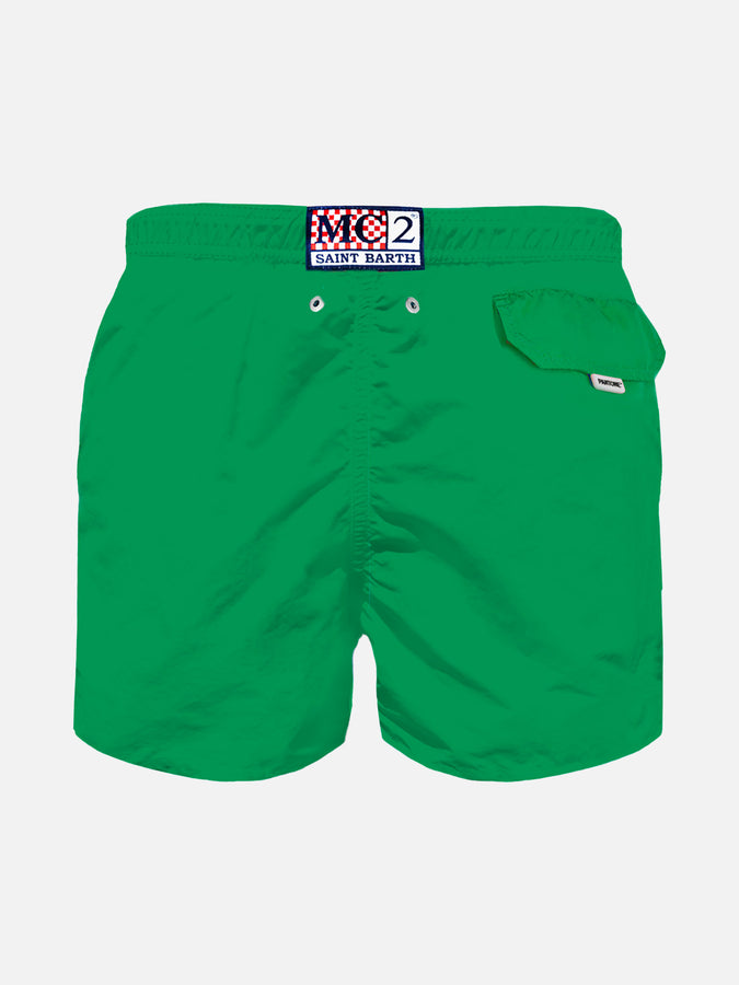 Mc2 Saint Barth Costume Da Bagno Da Bambino Verde | EDIZIONE SPECIALE PANTONE™