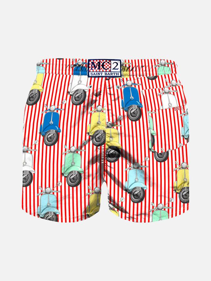 Mc2 Saint Barth Costume Da Bagno Da Bambino Vespa© | Vespa© Edizione Speciale