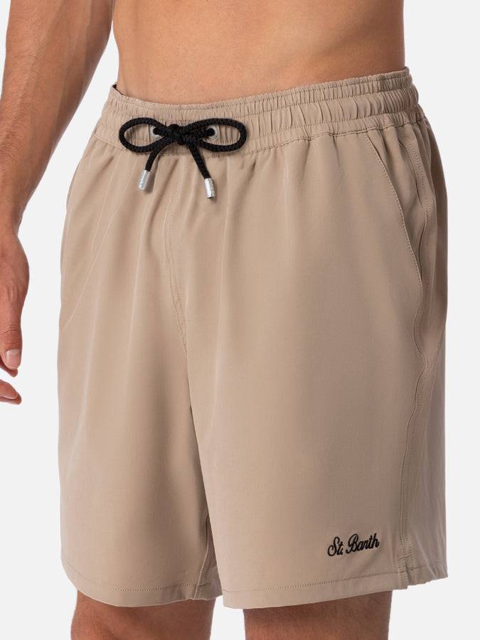 Mc2 Saint Barth Costume Da Bagno Da Uomo Beige Comfort