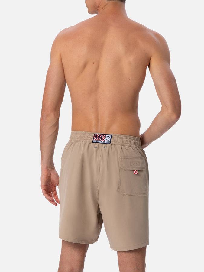 Mc2 Saint Barth Costume Da Bagno Da Uomo Beige Comfort