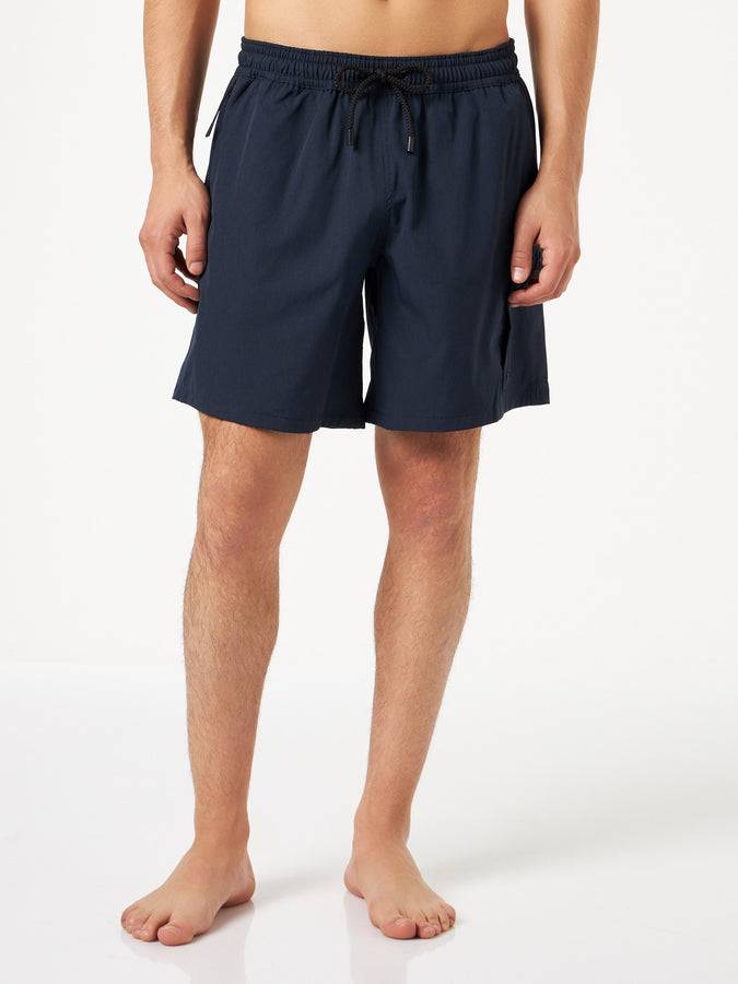 Mc2 Saint Barth Costume Da Bagno Da Uomo Blu Navy Comfort Ed Elasticizzato