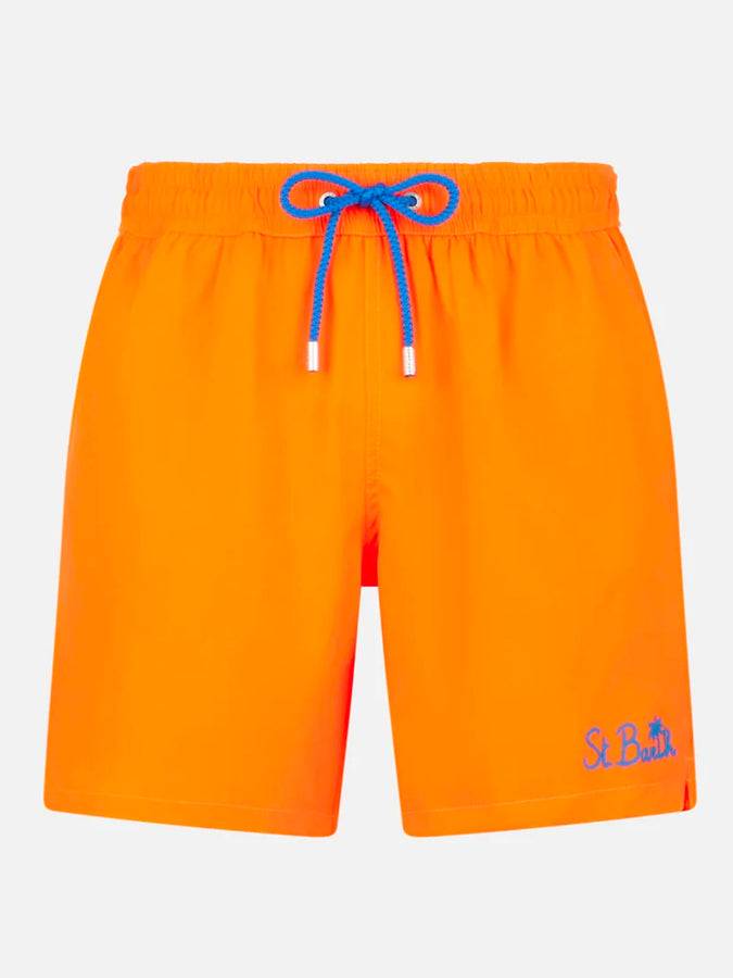 Mc2 Saint Barth Costume da bagno da uomo comfort arancio fluo