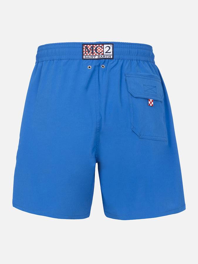 Mc2 Saint Barth Costume Da Bagno Da Uomo Comfort Bluette