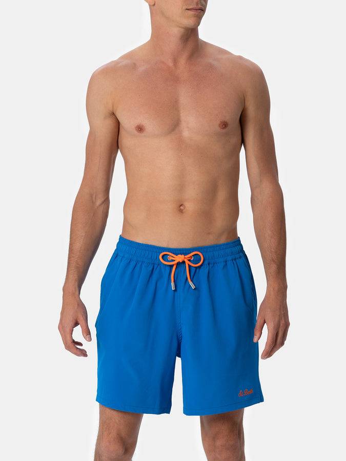 Mc2 Saint Barth Costume Da Bagno Da Uomo Comfort Bluette