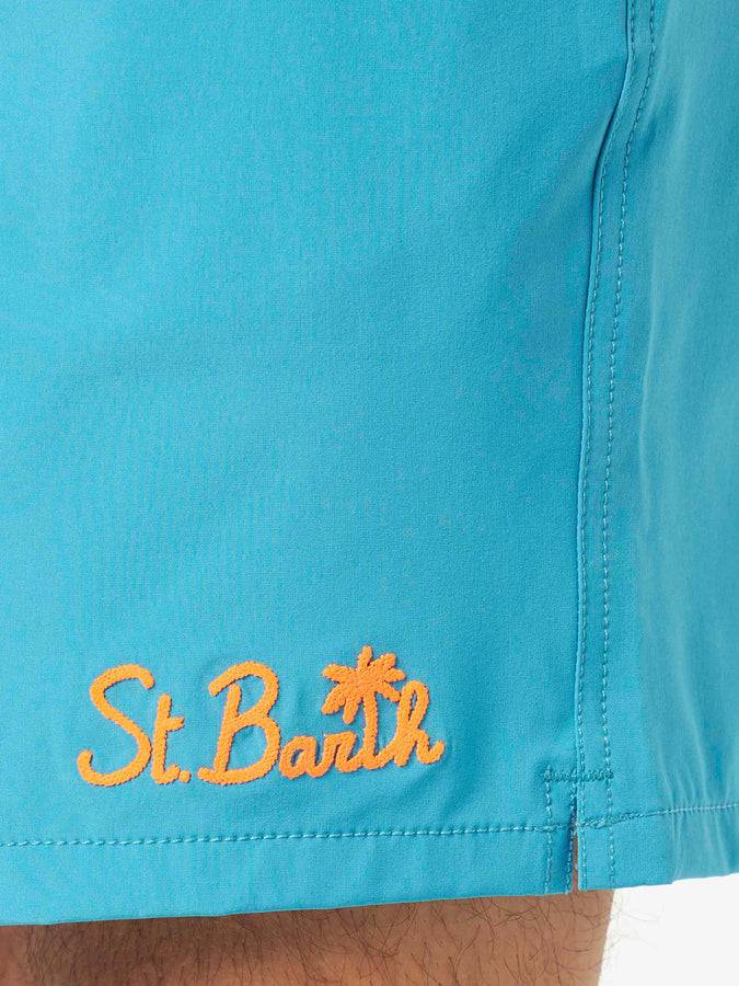 Mc2 Saint Barth Costume Da Bagno Da Uomo Comfort Colore Azzurro