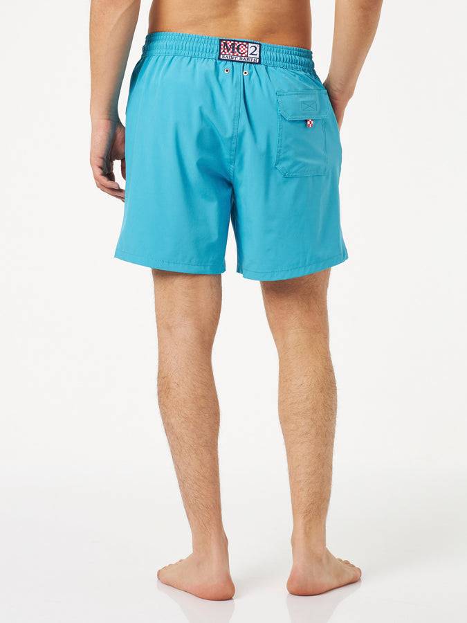 Mc2 Saint Barth Costume Da Bagno Da Uomo Comfort Colore Azzurro