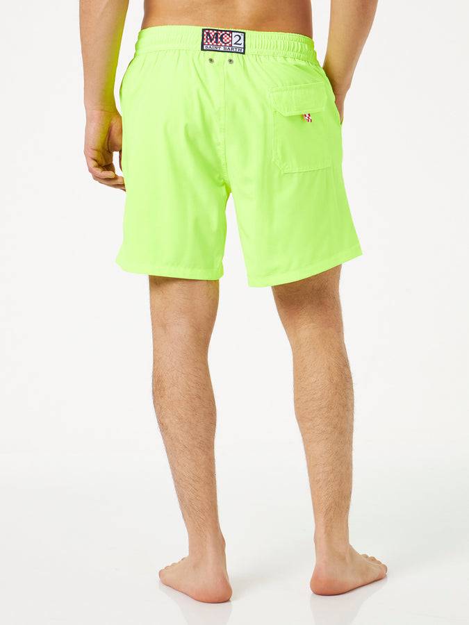 Mc2 Saint Barth Costume Da Bagno Da Uomo Comfort Giallo Fluo