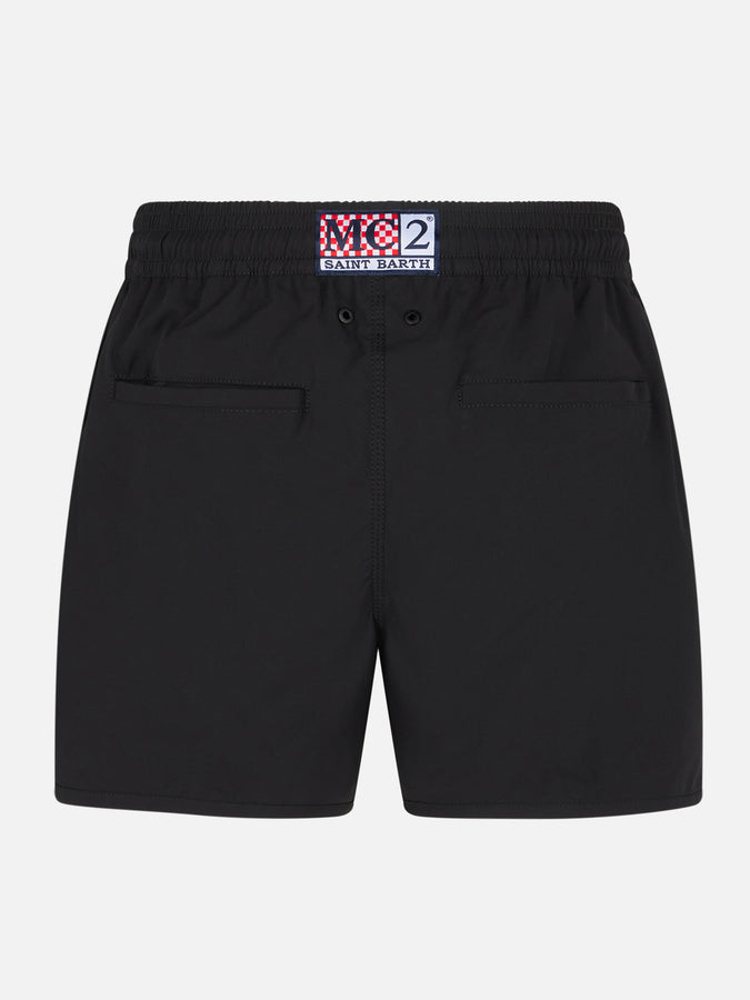 Mc2 Saint Barth Costume Da Bagno Da Uomo Con Logo Laterale E Contrasto