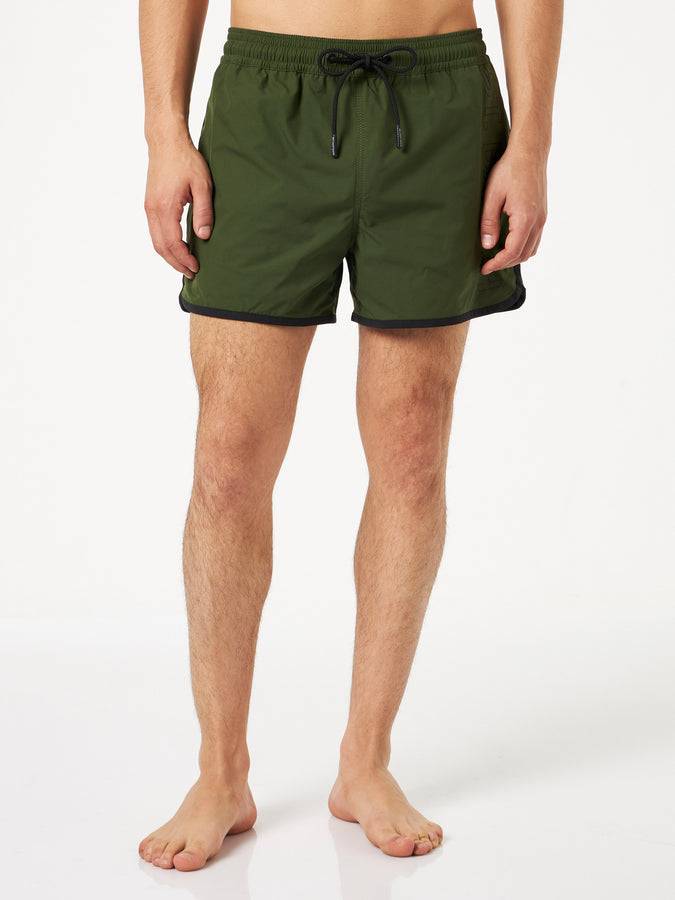 Mc2 Saint Barth Costume Da Bagno Da Uomo Con Logo Laterale E Contrasto