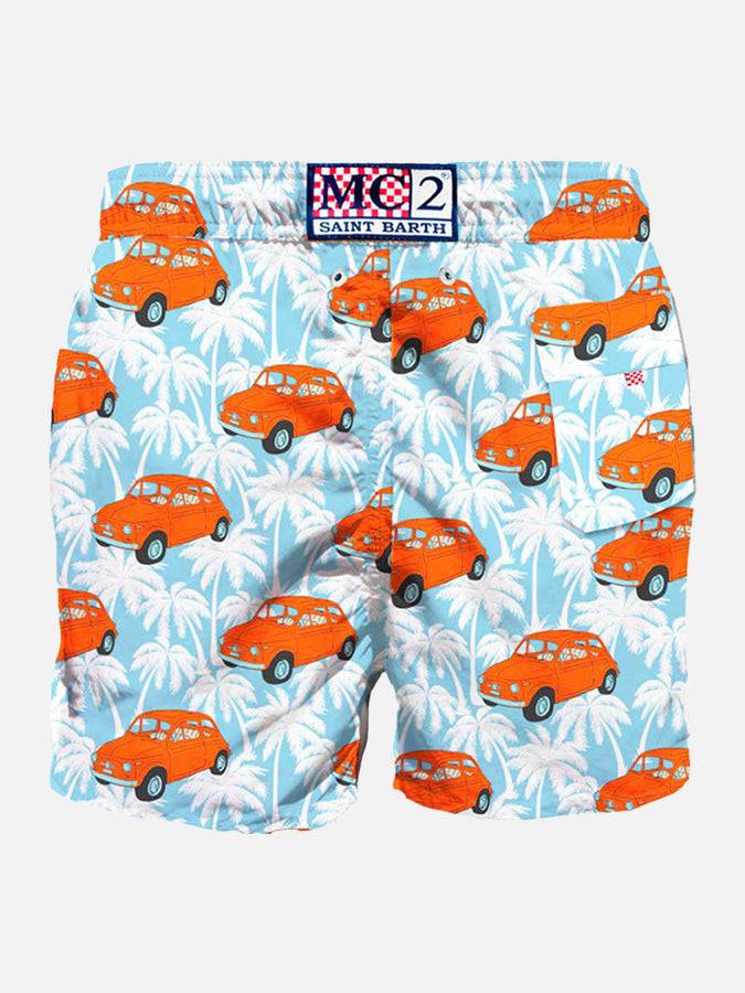 Mc2 Saint Barth Costume Da Bagno Da Uomo Con Stampa Auto Fiat 500 | |FIAT© 500 Edizione Speciale