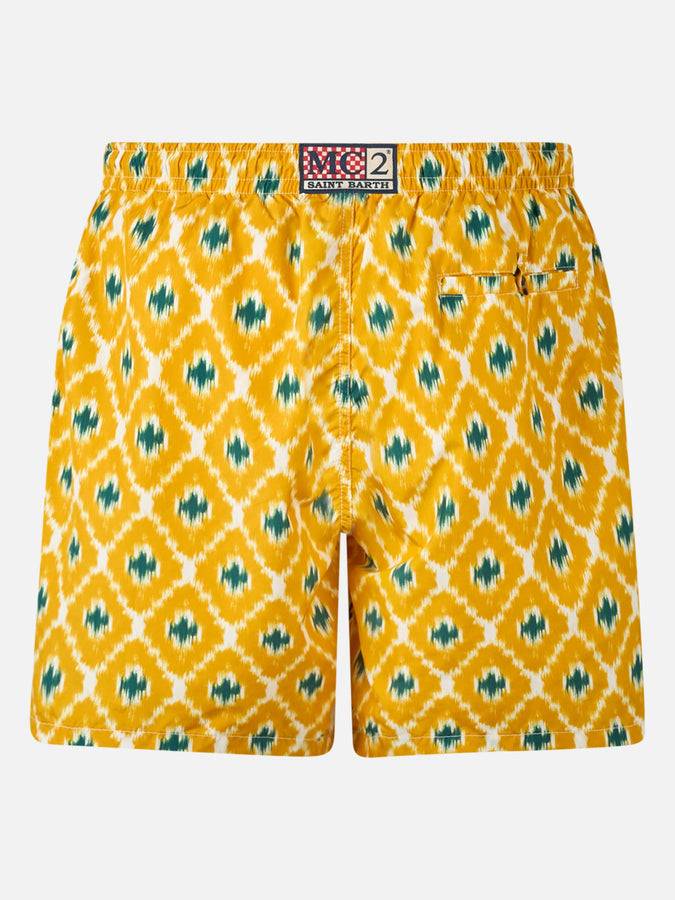 Mc2 Saint Barth Costume Da Bagno Da Uomo Con Stampa Geometrica