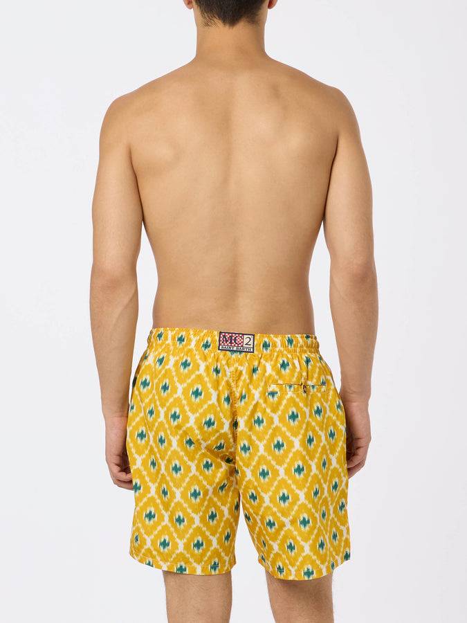 Mc2 Saint Barth Costume Da Bagno Da Uomo Con Stampa Geometrica