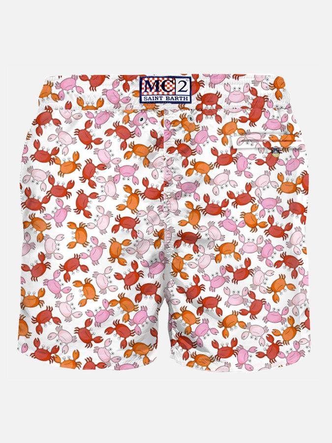 Mc2 Saint Barth Costume Da Bagno Da Uomo Con Stampa Granchi