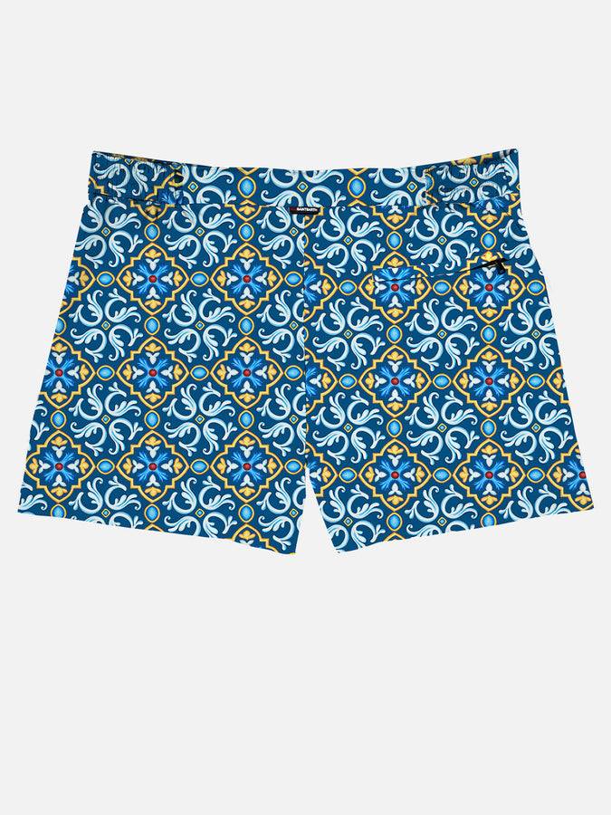 Mc2 Saint Barth Costume Da Bagno Da Uomo Con Stampa Maioliche