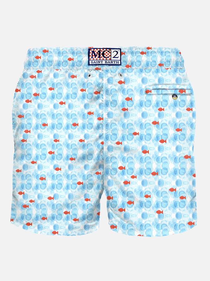 Mc2 Saint Barth Costume Da Bagno Da Uomo Con Stampa Mare