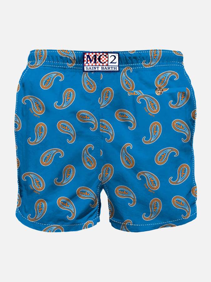 Mc2 Saint Barth Costume Da Bagno Da Uomo Con Stampa Paisley