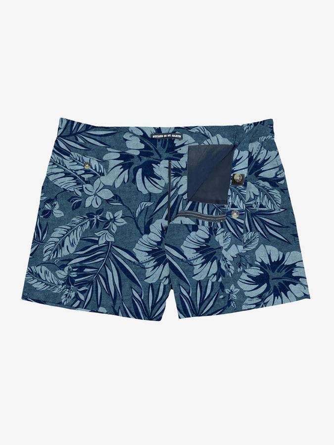 Mc2 Saint Barth Costume Da Bagno Da Uomo Con Stampa Tropicale