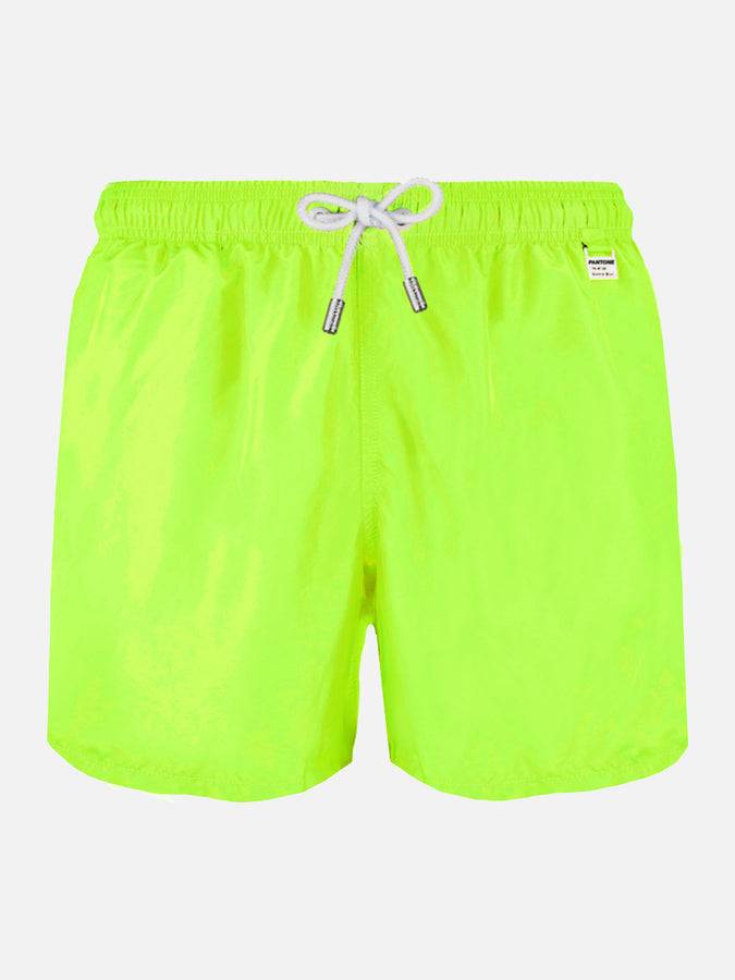 Mc2 Saint Barth Costume da bagno da uomo giallo fluo | EDIZIONE SPECIALE PANTONE™