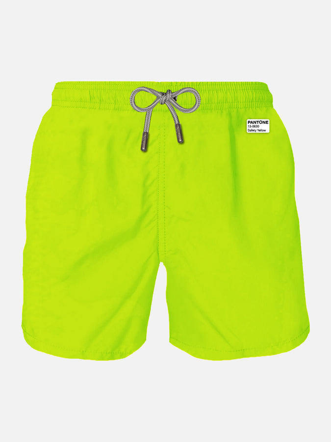 Mc2 Saint Barth Costume da bagno da uomo giallo fluo | EDIZIONE SPECIALE PANTONE™
