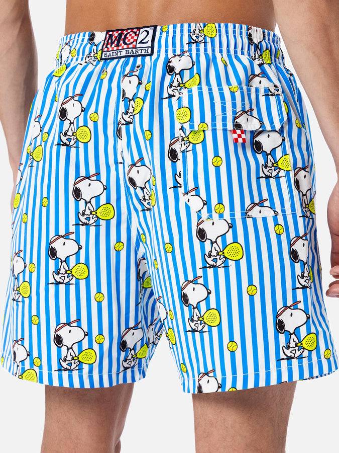 Mc2 Saint Barth Costume Da Bagno Da Uomo Gustavia Lunghezza Media Con Stampa Snoopy | EDIZIONE SPECIALE SNOOPY PEANUTS™