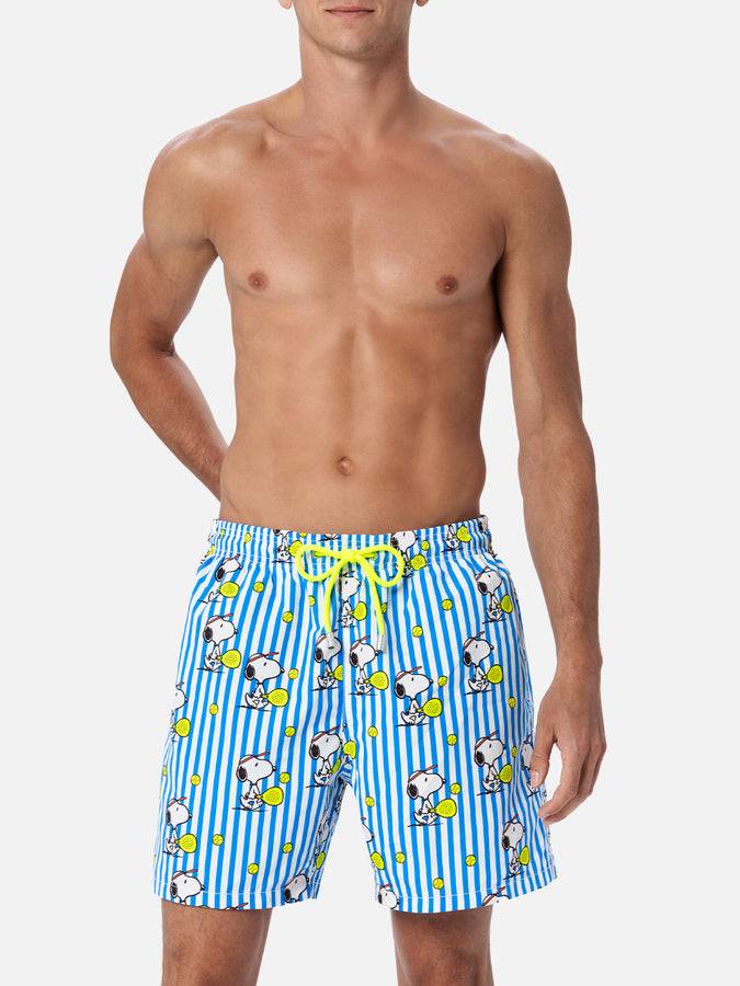 Mc2 Saint Barth Costume Da Bagno Da Uomo Gustavia Lunghezza Media Con Stampa Snoopy | EDIZIONE SPECIALE SNOOPY PEANUTS™