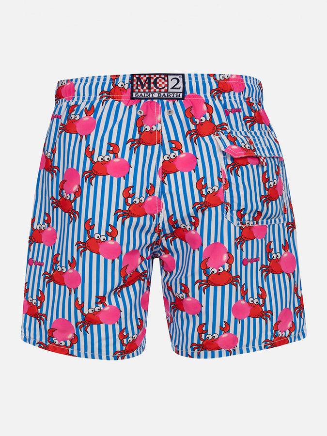 Mc2 Saint Barth Costume Da Bagno Da Uomo Gustavia Lunghezza Media Con Stampa Granchio Big Babol | EDIZIONE SPECIALE BIG BABOL