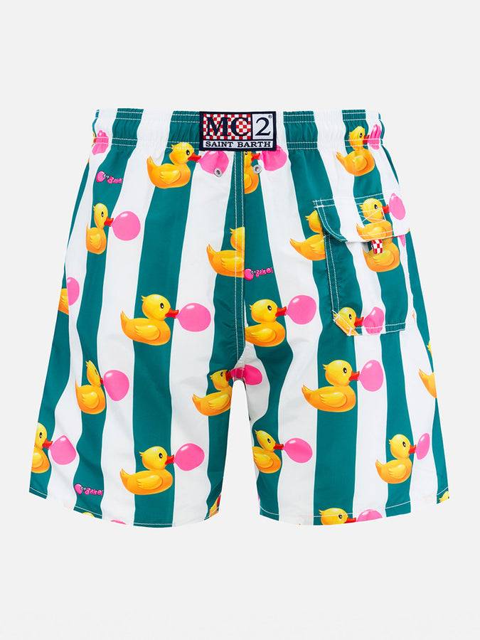 Mc2 Saint Barth Costume Da Bagno Da Uomo Gustavia Lunghezza Media Con Stampa Paperelle Big Babol | EDIZIONE SPECIALE BIG BABOL