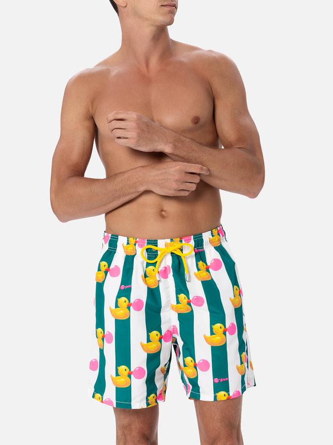 Mc2 Saint Barth Costume Da Bagno Da Uomo Gustavia Lunghezza Media Con Stampa Paperelle Big Babol | EDIZIONE SPECIALE BIG BABOL