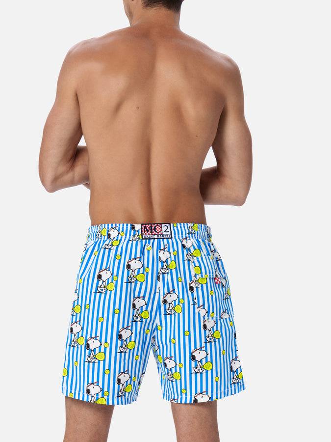 Mc2 Saint Barth Costume Da Bagno Da Uomo Gustavia Lunghezza Media Con Stampa Snoopy | EDIZIONE SPECIALE SNOOPY PEANUTS™