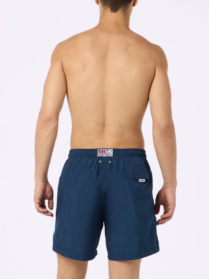 Mc2 Saint Barth Costume Da Bagno Da Uomo In Tessuto Leggero Blu Navy Lighting Pantone | EDIZIONE SPECIALE PANTONE