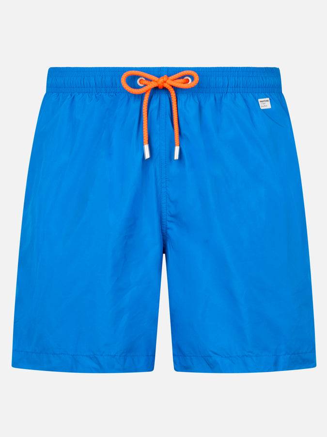Mc2 Saint Barth Costume da bagno da uomo in tessuto leggero bluette Lighting Pantone | EDIZIONE SPECIALE PANTONE