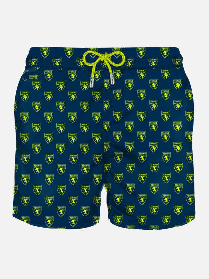 Mc2 Saint Barth Costume da bagno da uomo in tessuto leggero con logo toro | TORINO FC EDIZIONE SPECIALE