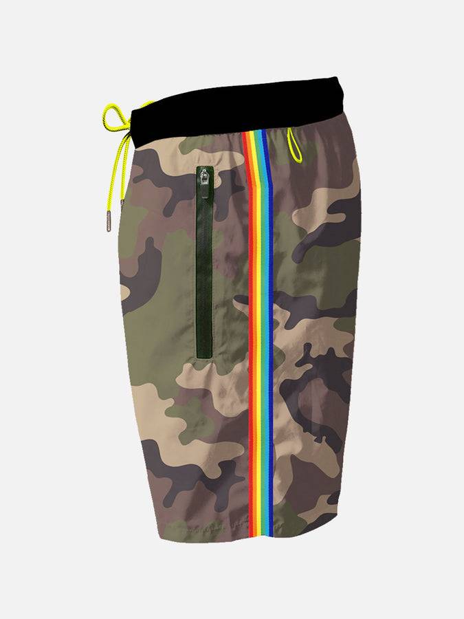 Mc2 Saint Barth Costume Da Bagno Da Uomo In Tessuto Leggero Con Tasche Con Zip