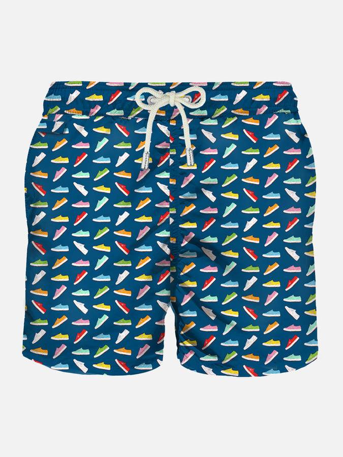 Mc2 Saint Barth Costume da bagno da uomo in tessuto leggero stampa Superga | SUPERGA® EDIZIONE SPECIALE