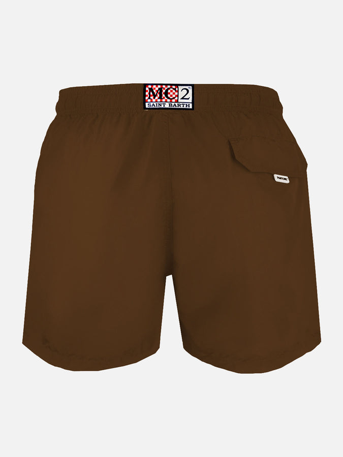 Mc2 Saint Barth Costume Da Bagno Da Uomo Marrone | EDIZIONE SPECIALE PANTONE™